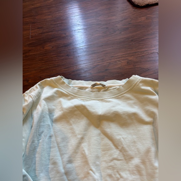 Favorite Daughter Teal Everglade Green Logo Crewneck Size XL - Picture 4 of 5